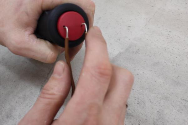 Tausch des Ventils bei einem Axialtaster